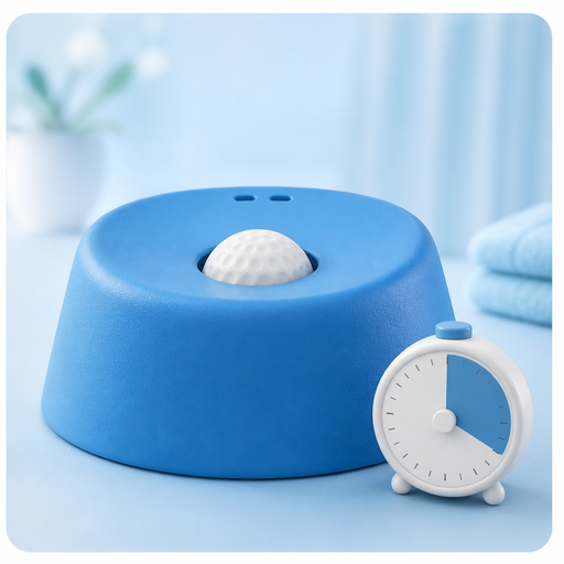 15 minute calming timer beside LickCalm